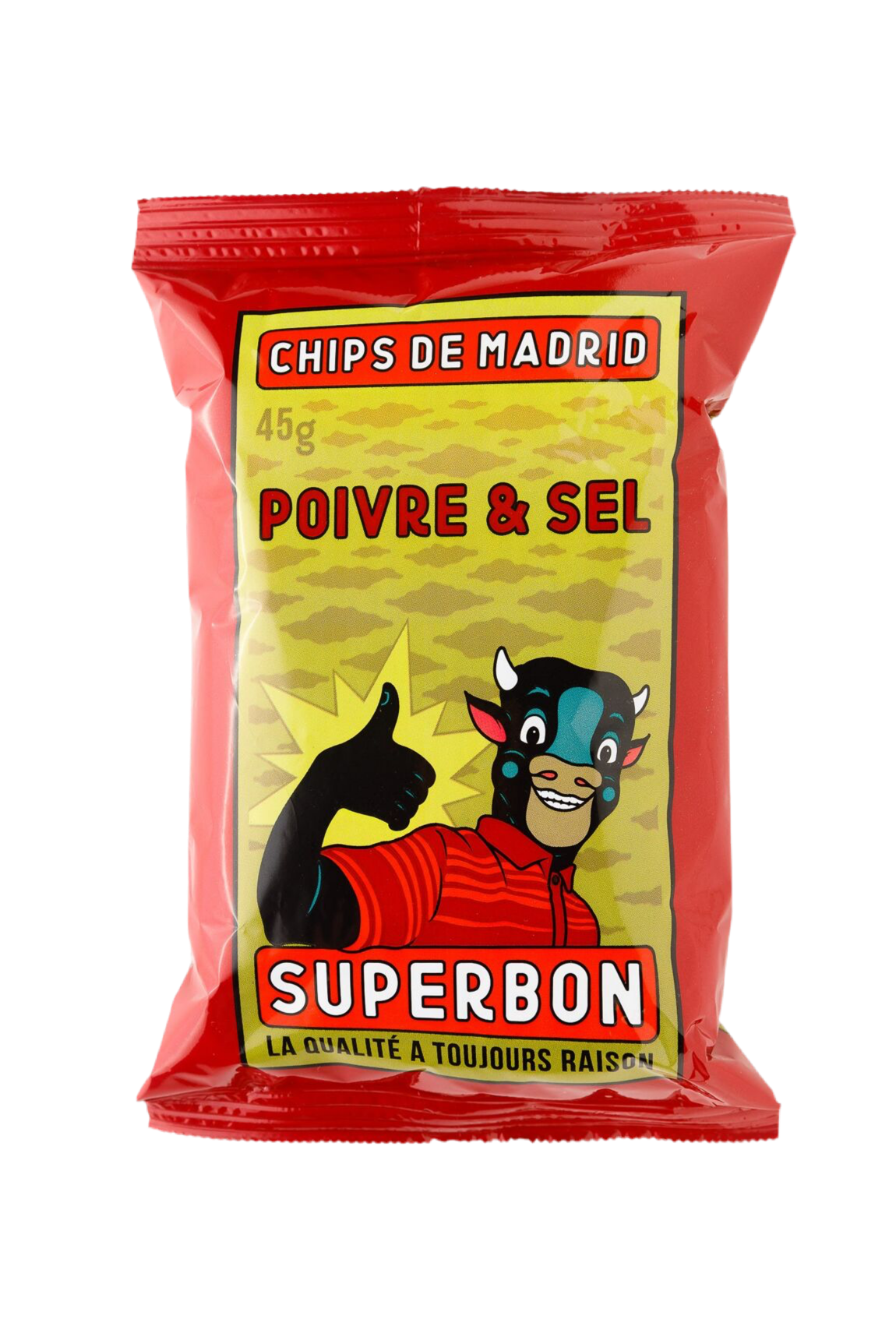 SUPERBON - CHIPS AU SEL ET POIVRE 45g