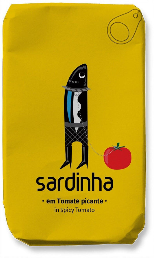 SARDINHA - SARDINES À LA TOMATE ÉPICÉE