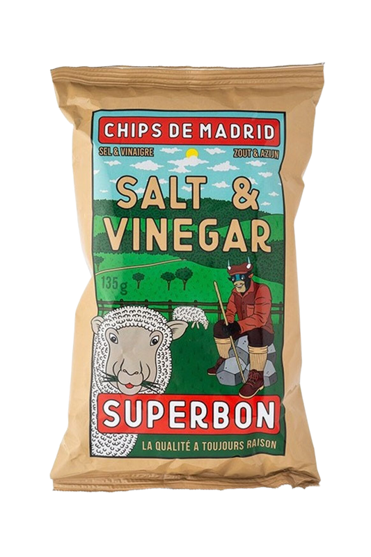 SUPERBON - CHIPS AU SEL ET VINAIGRE