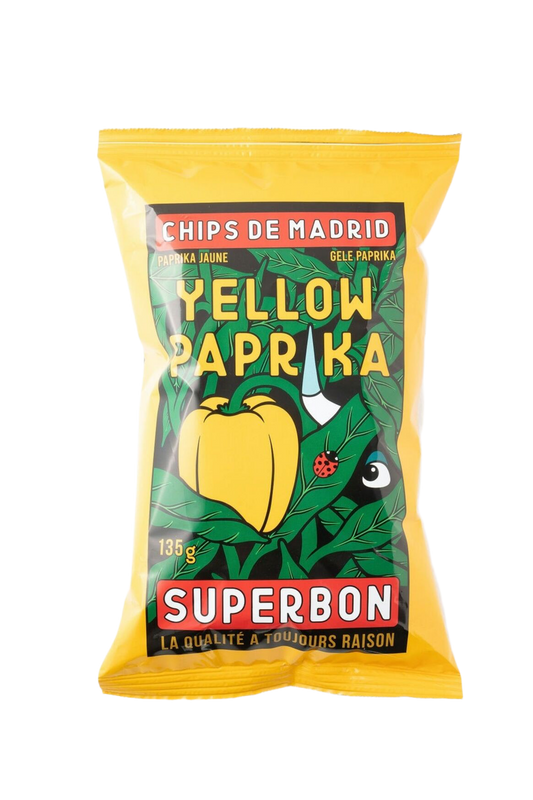 SUPERBON - CHIPS AU PAPRIKA JAUNE