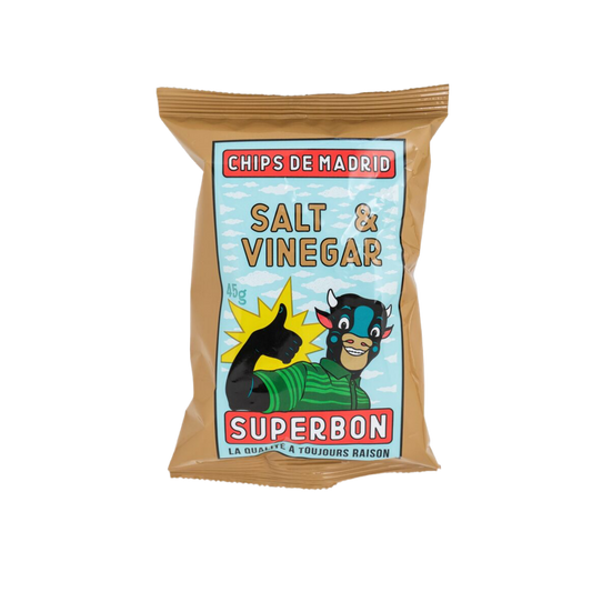 SUPERBON - CHIPS AU SEL ET VINAIGRE 45g