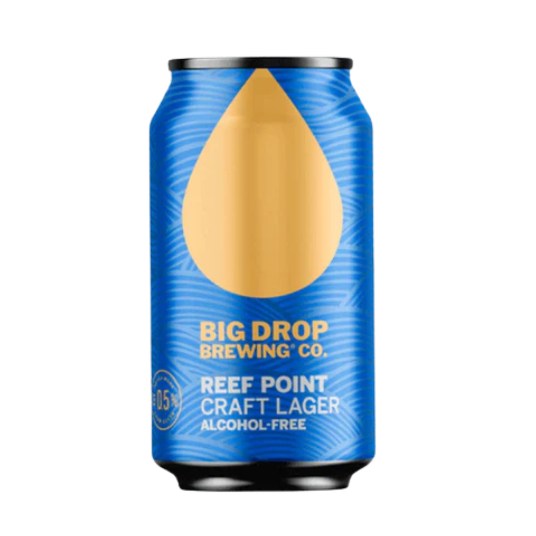 bière lager artisanale sans alcool  - Big drop reef point