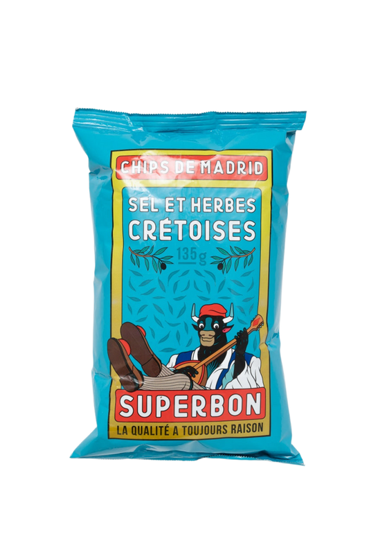 SUPERBON - CHIPS AUX HERBES CRÉTOISES