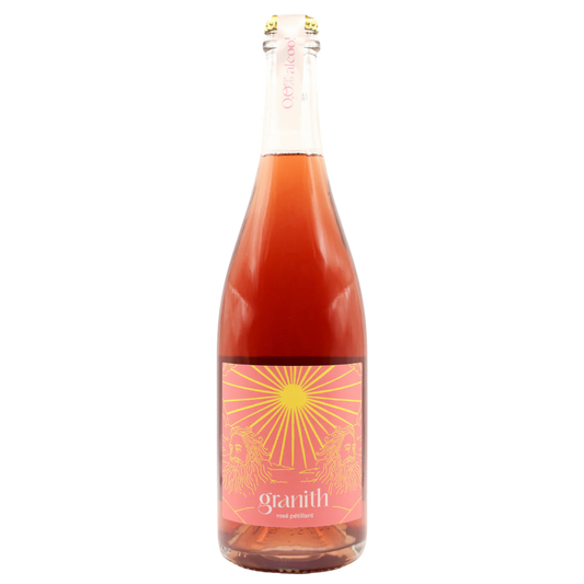 Boisson pétillante sans alcool artisanale française - Granith Rosé 