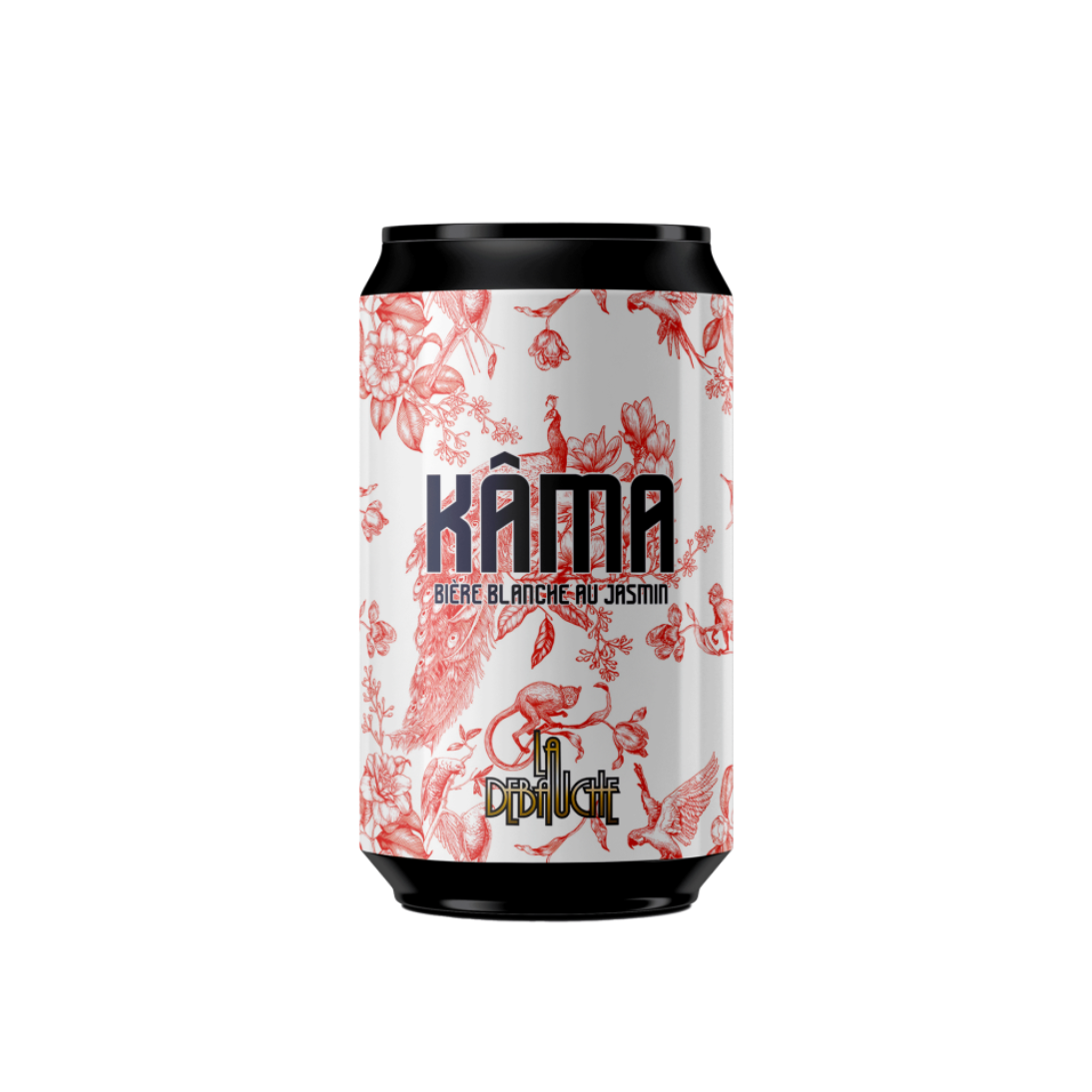 Bière blanche artisanale infusée au jasmin 