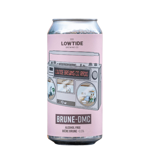 Biere artisanale brune sans alcool - Lowtide Brune DMC